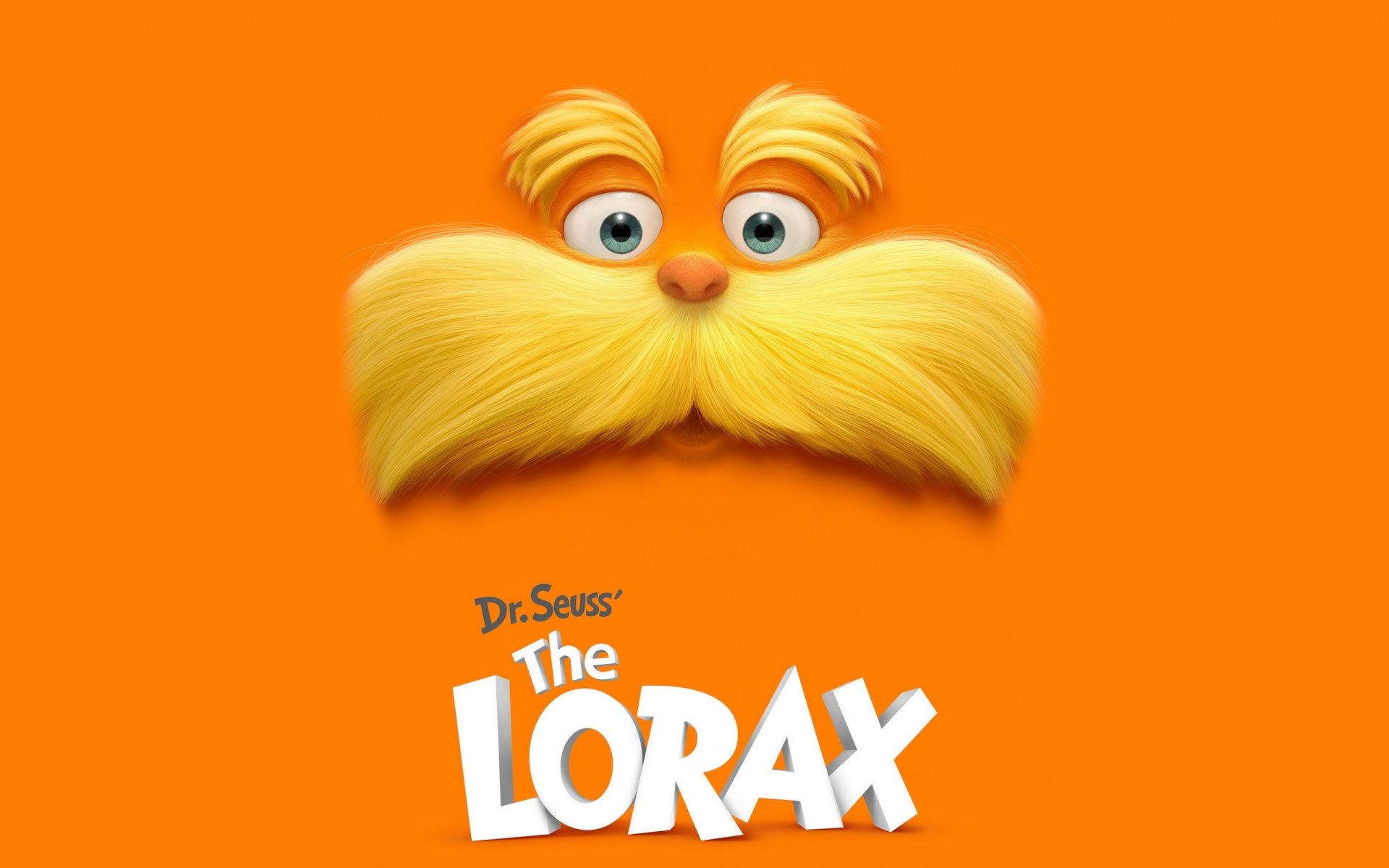 lorax kreskówka wąsy