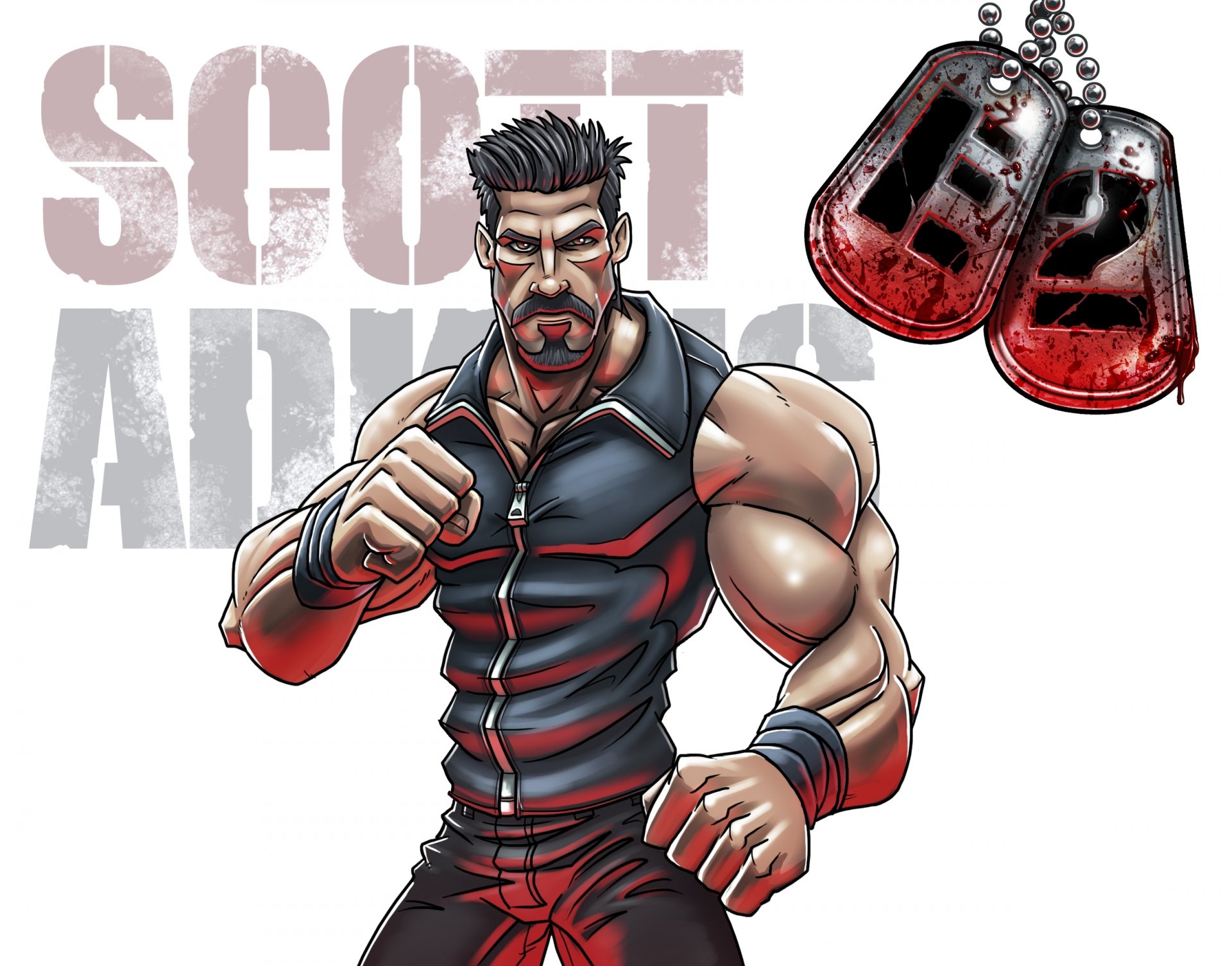 The Expendables 2 scott adkins adkins hector actor