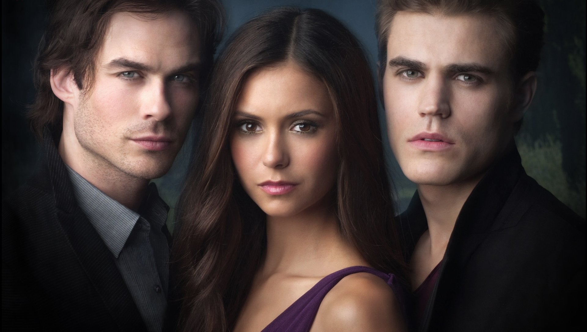 the vampire diaries nina dobrev paul wesley ian somerhalder ian somerhalder actor actriz