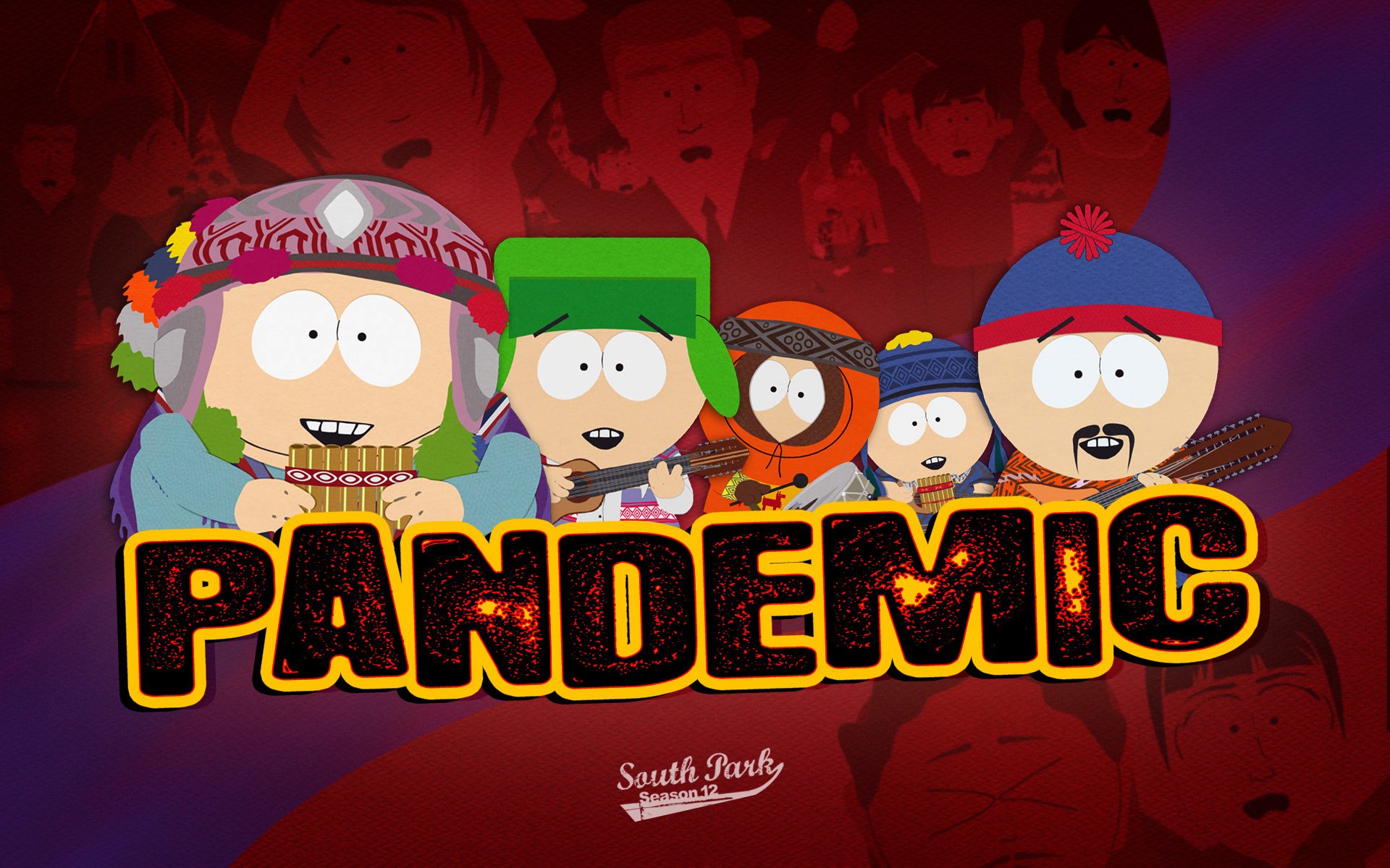 south park dibujos animados pandemia