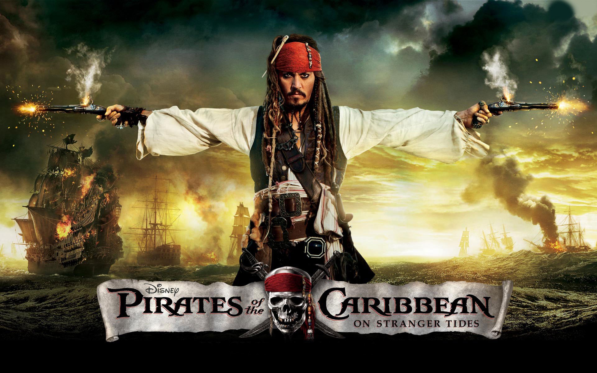 pirates des caraïbes 4 sur les rives étranges johnny depp jack sparrow