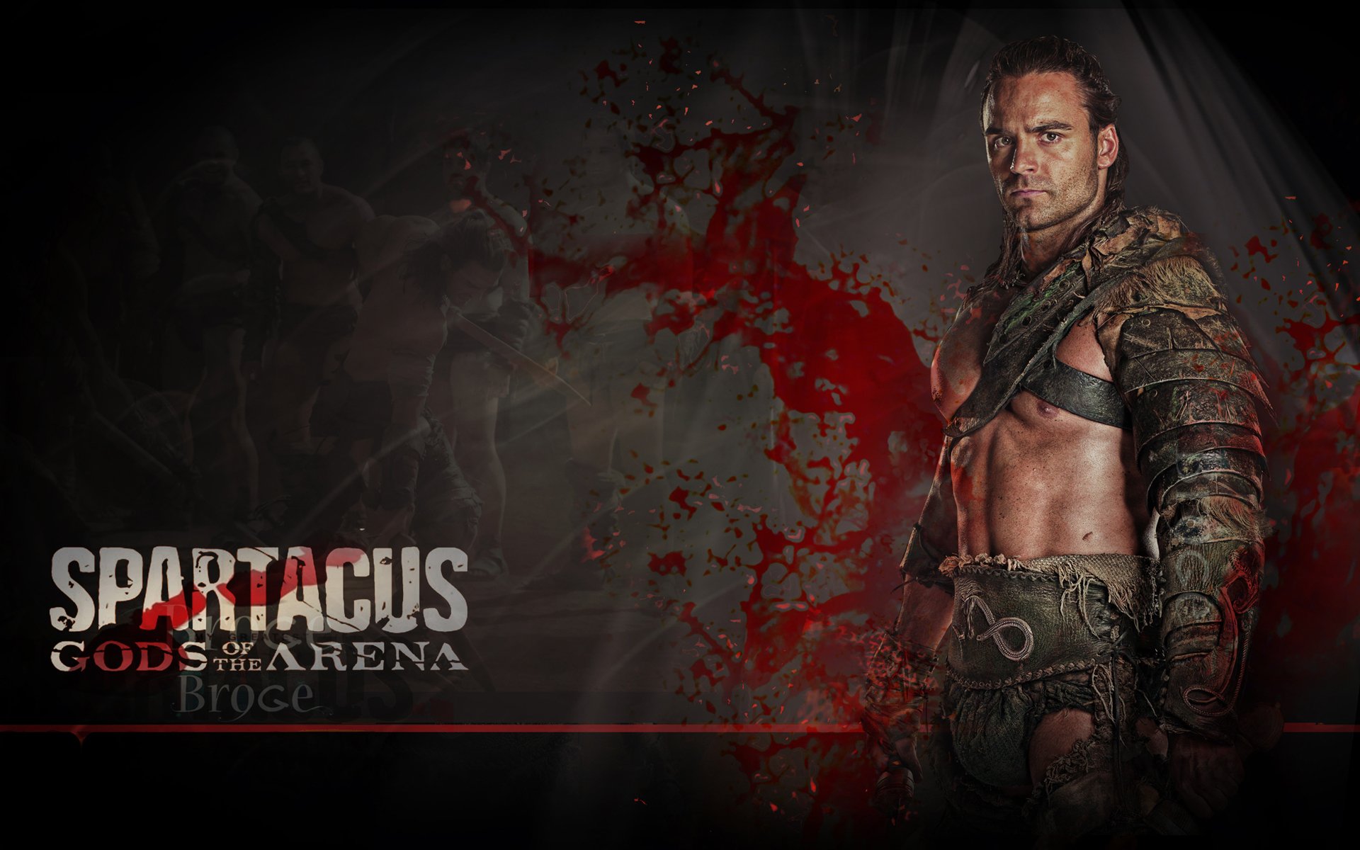 die serie spartacus sand und blut gladiator krieger arena-götter