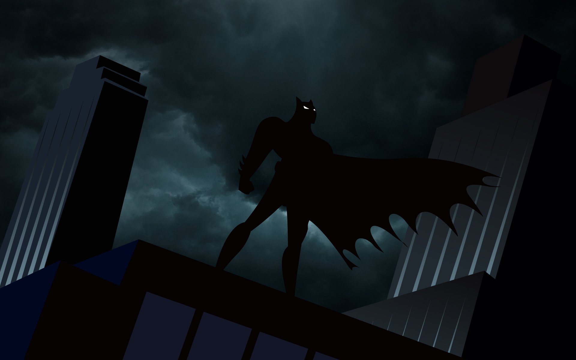 zeichnung comics nacht himmel wolken wolken gebäude silhouette mantel batman batman