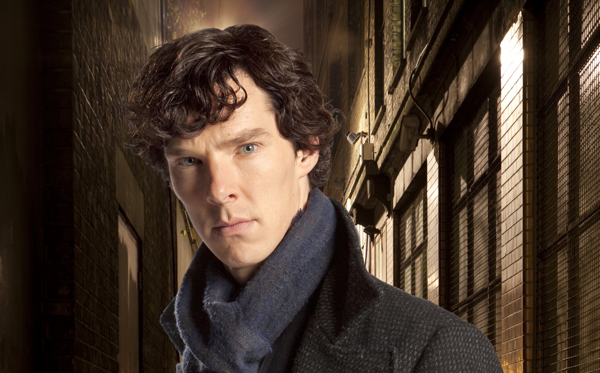 série télévisée sherlock bbc holmes benedict cumberbatch affiche