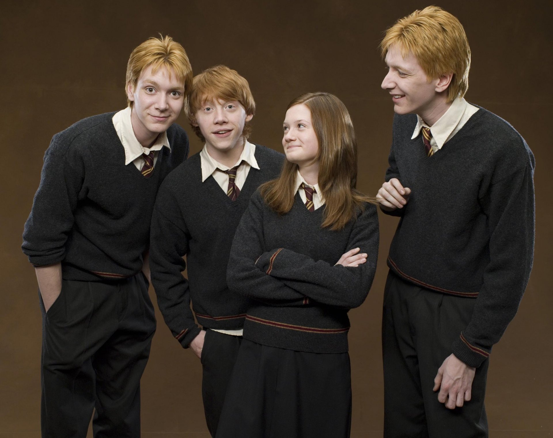 ginny weasley harry potter fred and george weasley ron weasley