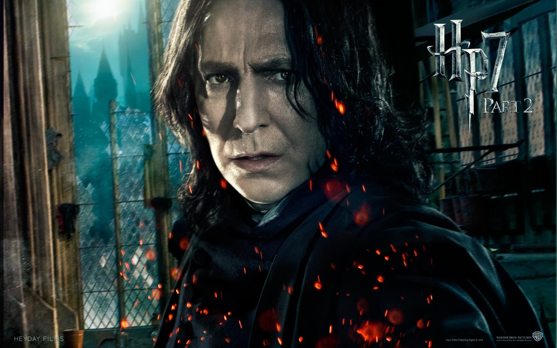 harry potter 7 harry potter e i doni della morte parte 2 7 cv alan rickman hogwarts severus snape professore insegnante