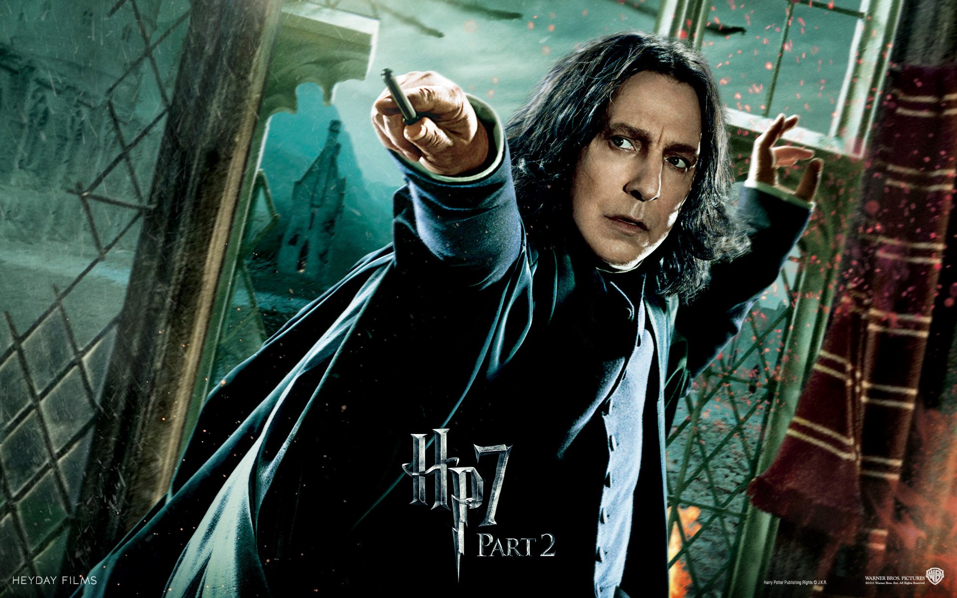 harry potter 7 harry potter et les reliques de la mort partie 2 7 hp alan rickman poudlard severus rogue professeur professeur