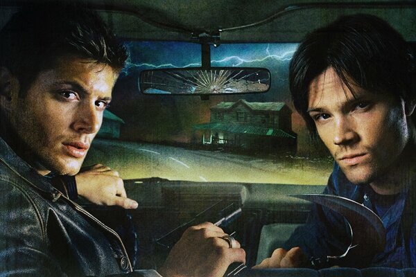 Sam et Dean Winchester de la série Supernatural