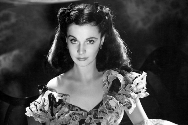 Vivien Leigh as Scarlett O Hara from the movie Gone with the Wind 
