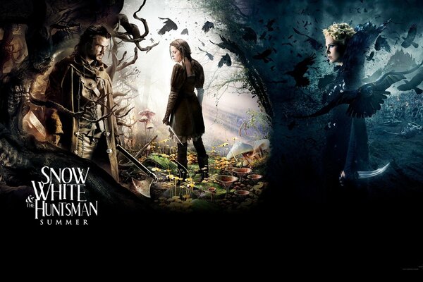 Snow White and the Huntsman with Kristen Stewart