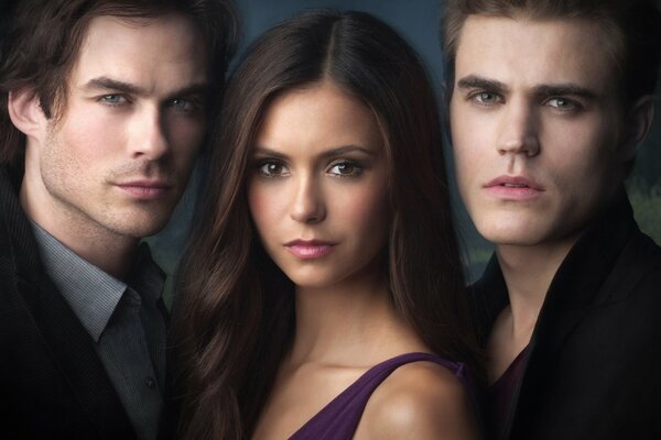 The Vampire Diaries. Foto dei principali attori e attrici