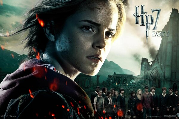 Hermine Granger aus dem Film Harry Potter und die Heiligtümer des Todes 