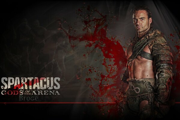 Image of a warrior from the TV series Spartacus