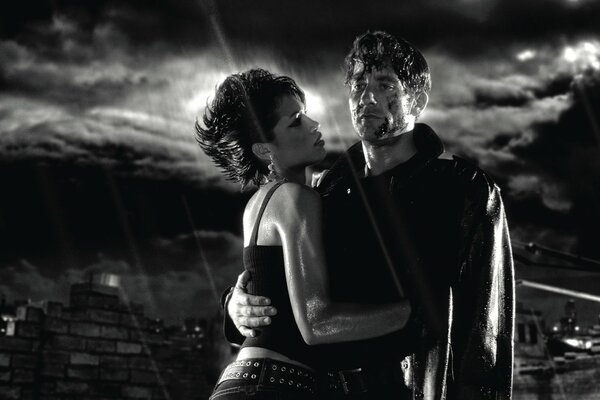 The heroes of the film Sin City by Robert Rodriguez