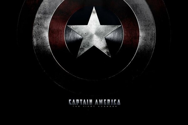 Звездная эмблема Капитага Америка