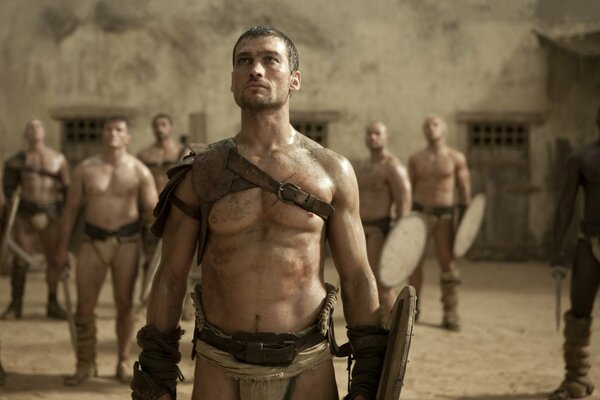 The TV series Spartacus sand and blood