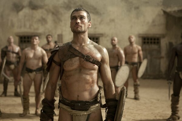 Spartacus arena y sangre