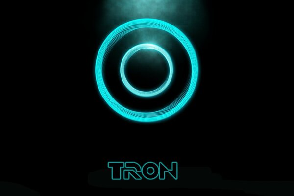 Logo aziendale Tron in inglese