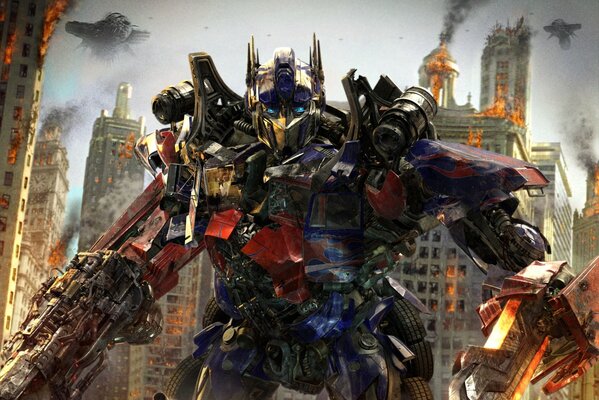 Optimus Prime en Transformers 3