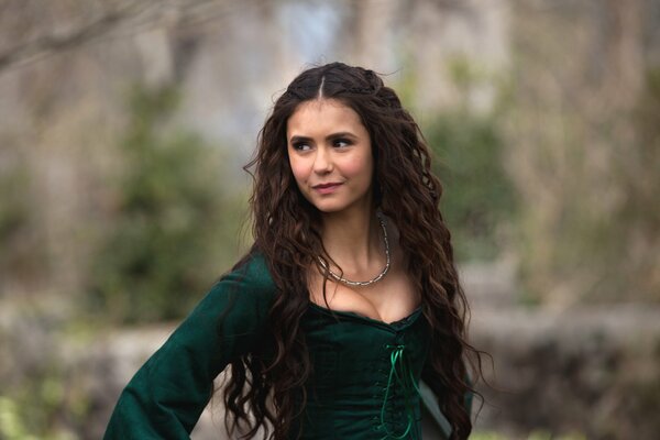 Nina Dobrev from the Vampire Diaries