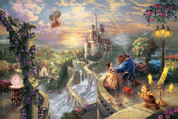 Die magische Welt aus dem Märchen: Die Schöne und das Biest»