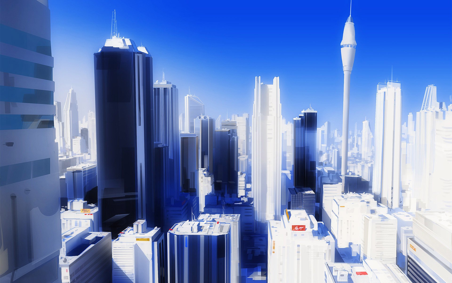 town mirrors edge