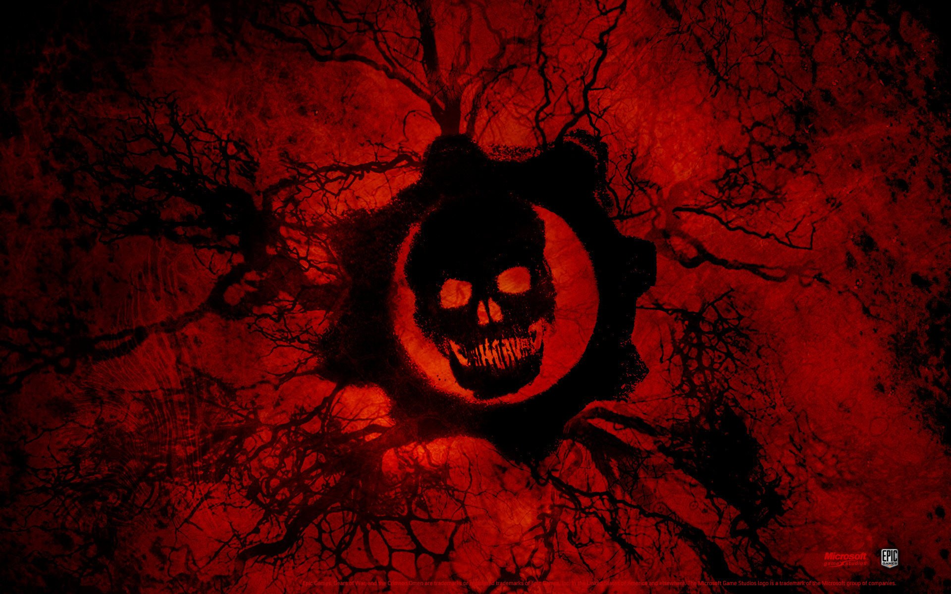 gears of war 3 skull blood