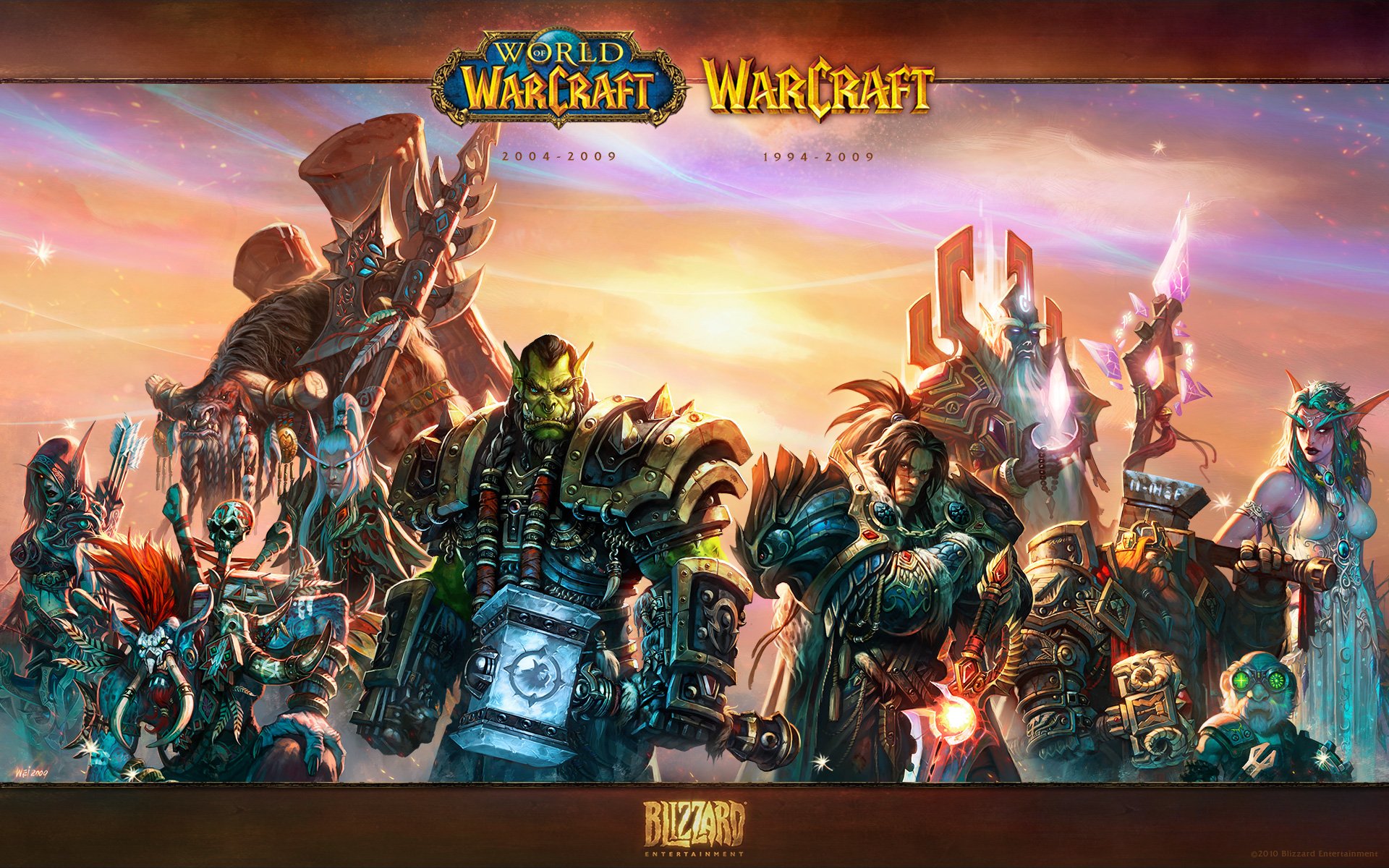 wow world of warcraft ork mensch elf zwerg