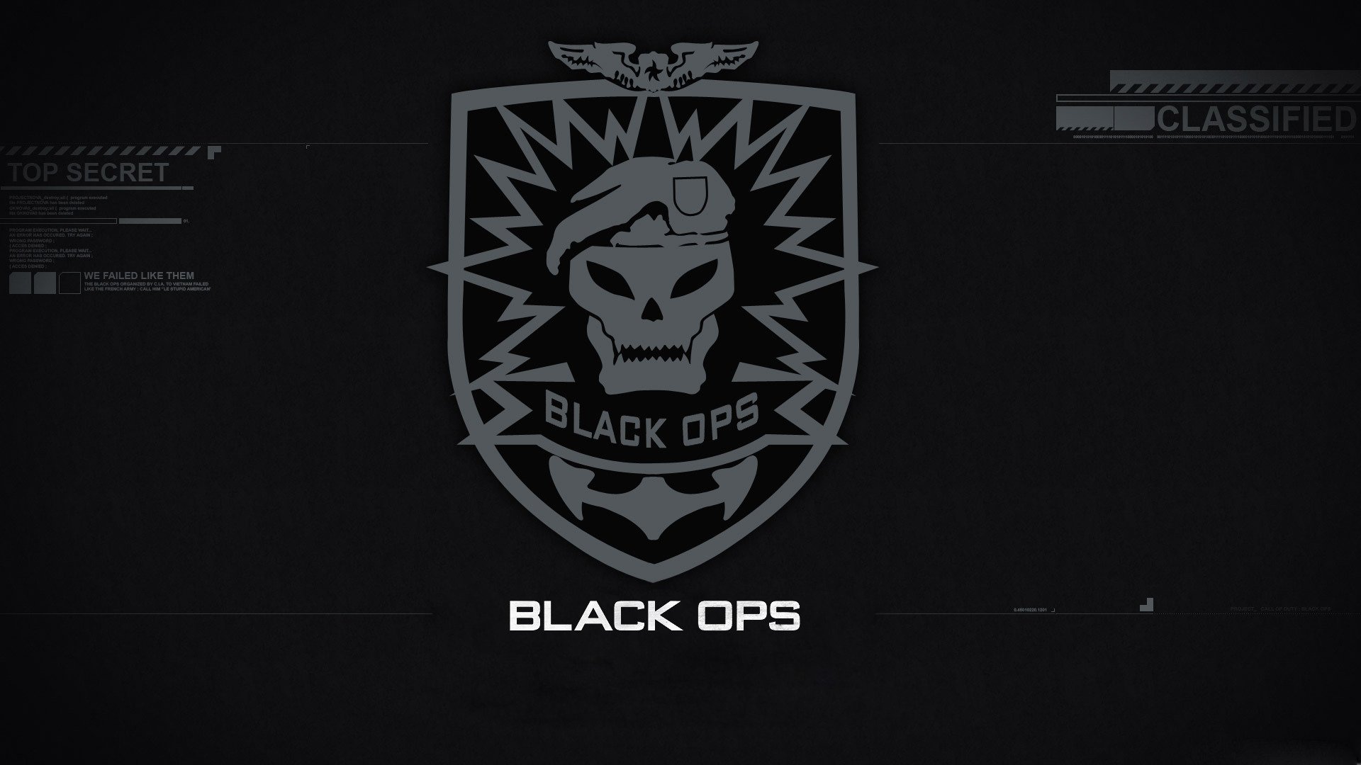 call of duty black ops cod skull take