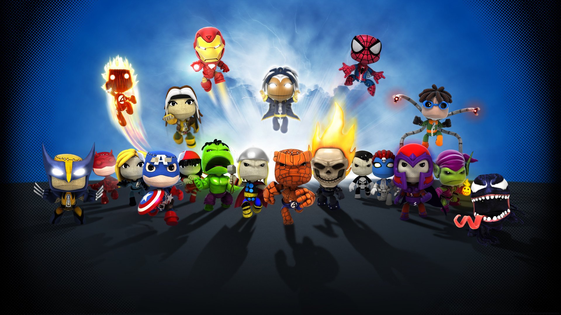 heroes little big planet comics parody