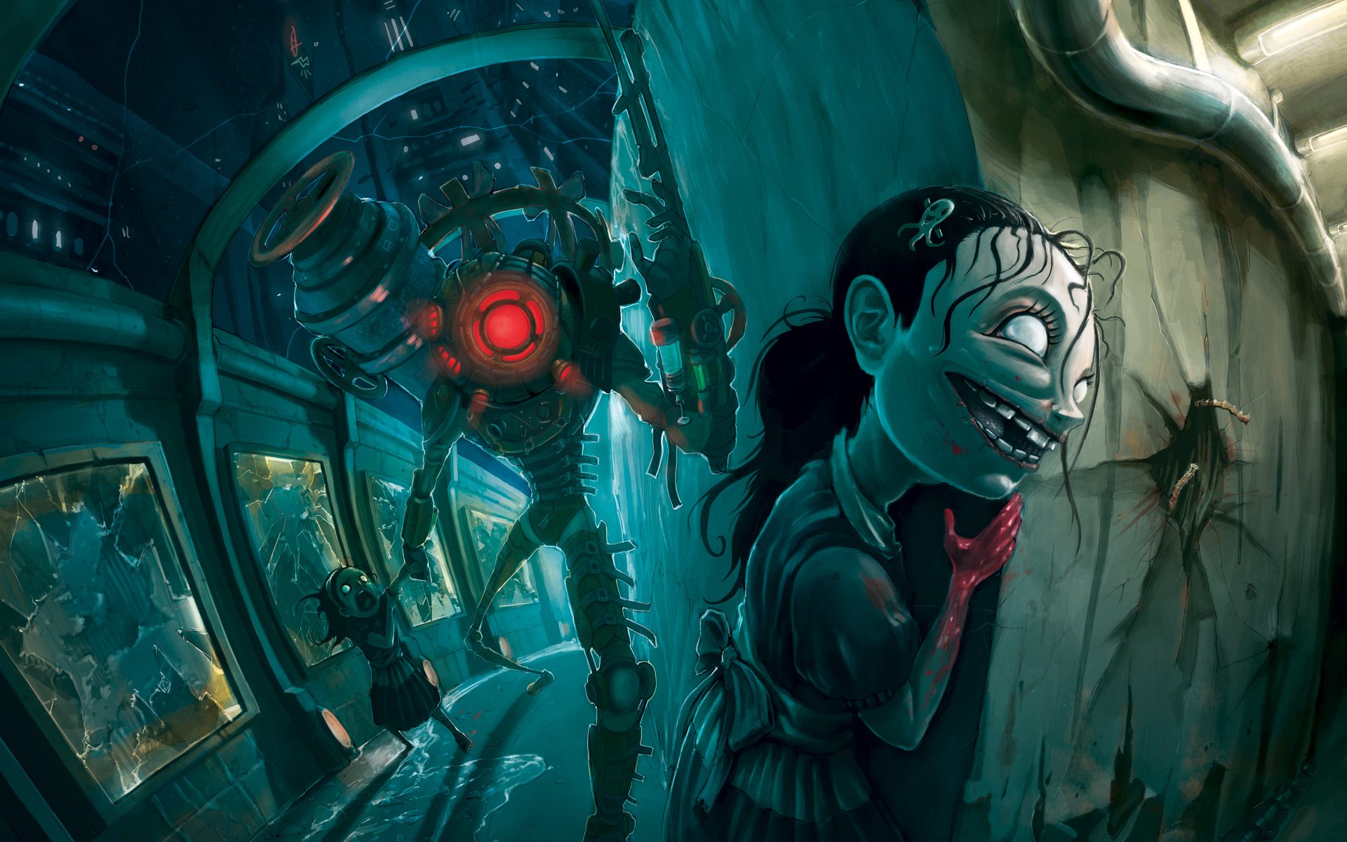 bioshock 2 маленькие сестры сестренка