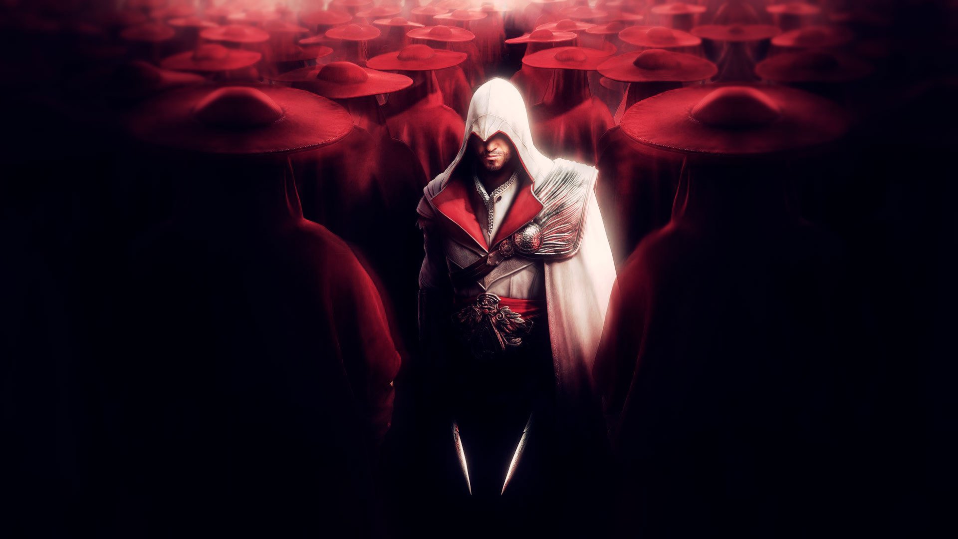 assassin creed fraternité couteaux assassin rouge