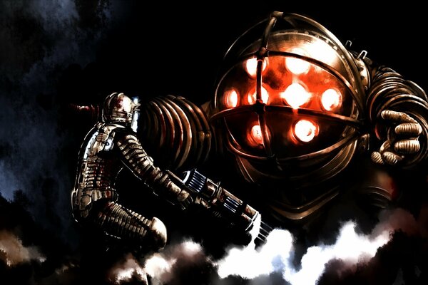 Battle of isaac clarke, art fight dead space vs bioshock, worthy rivals