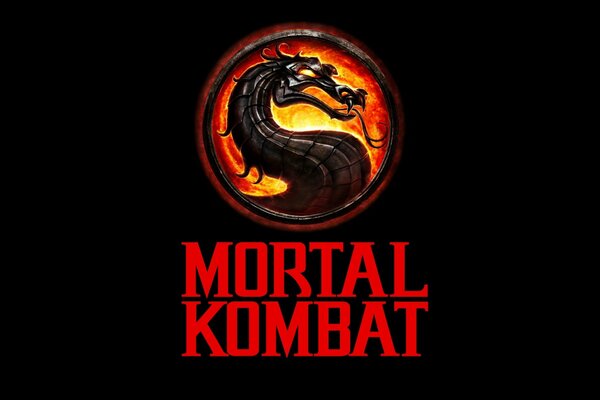 Mortal Kombat game screensaver logo