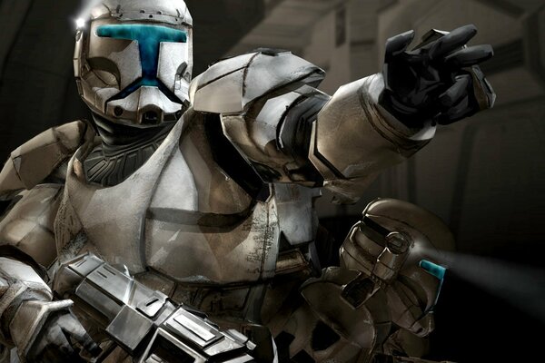 Republic Soldier from the Star Wars game