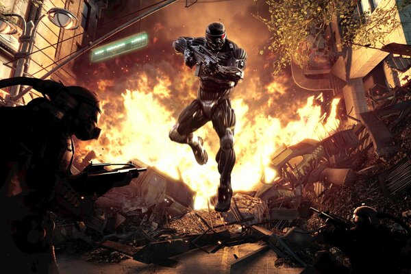 Стрельба в городе суперсолдат crysis 2