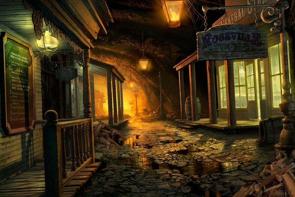 Cadre de la rue du jeu mystery case files