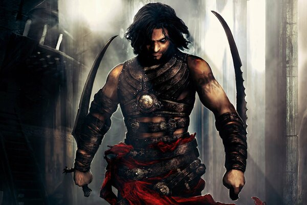 Warrior hero from the game Prince of Persia