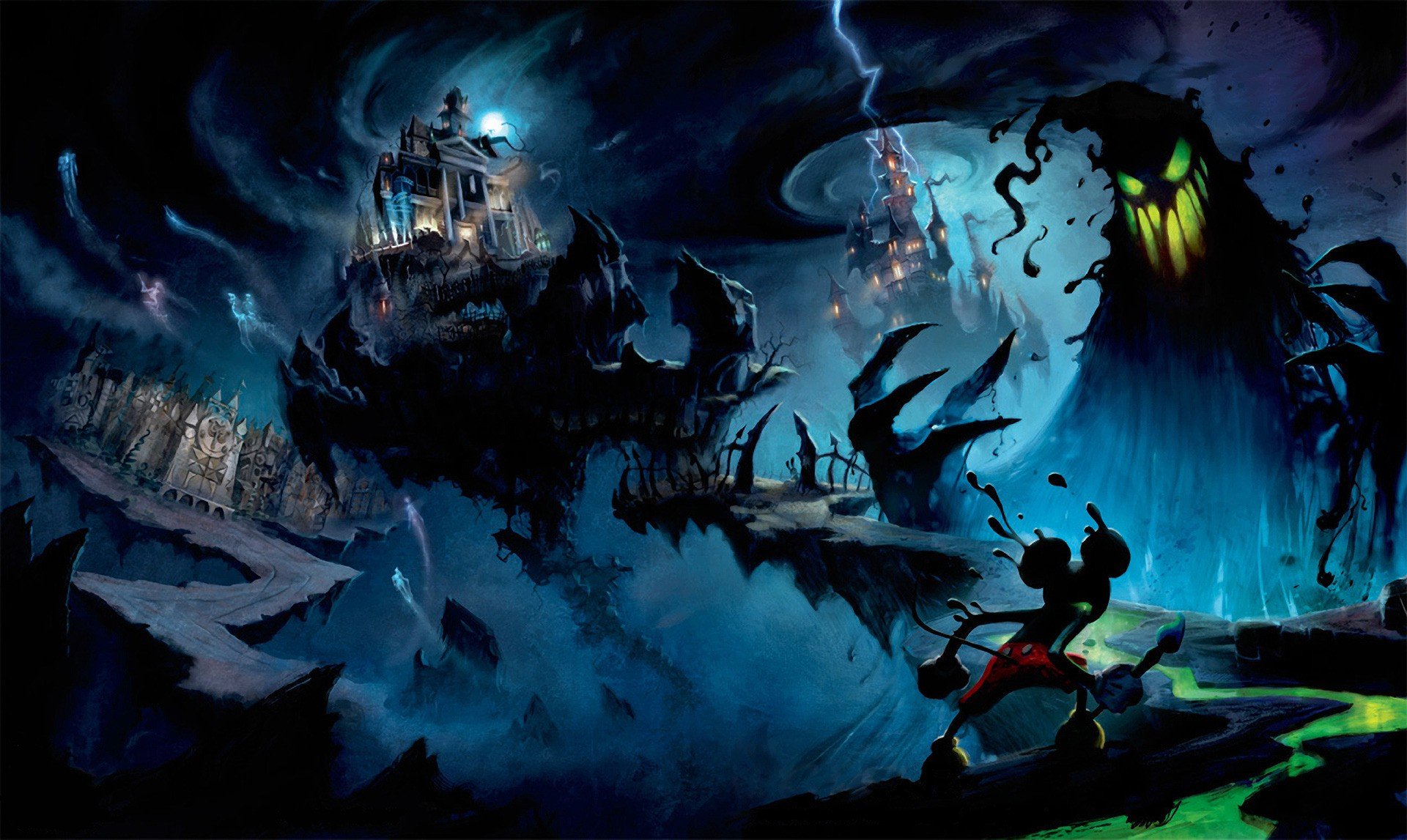 epic mickey disney mostro male