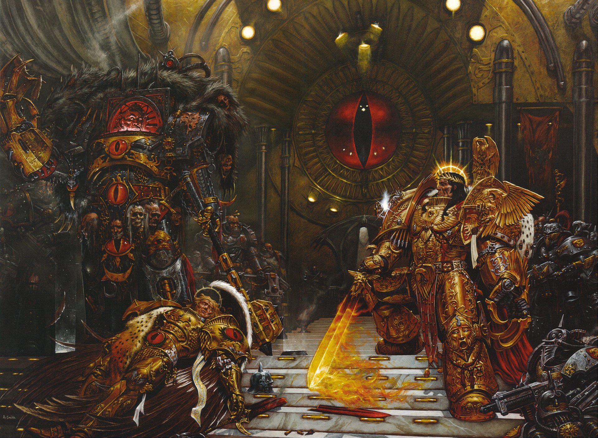 warhammer 40.000 eresia di horus imperatore