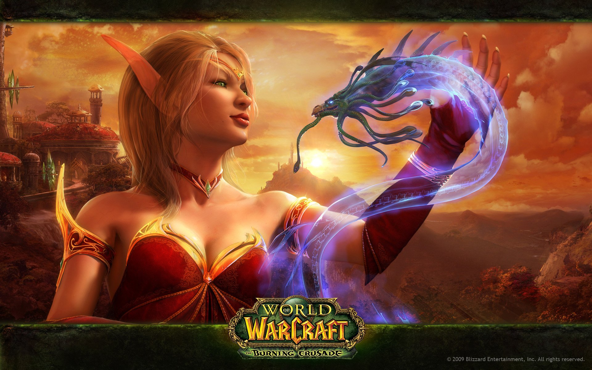 mundo de warcraft wow burning crusade