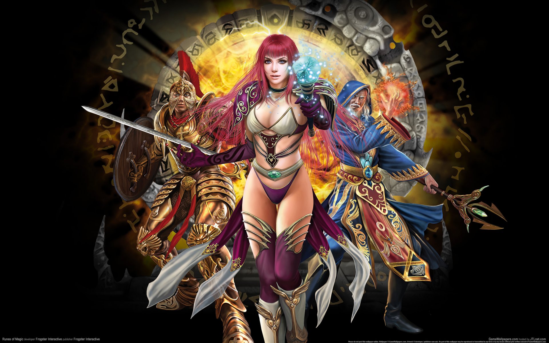 runes of magic runas magia hechicera bragas sexy juego en línea