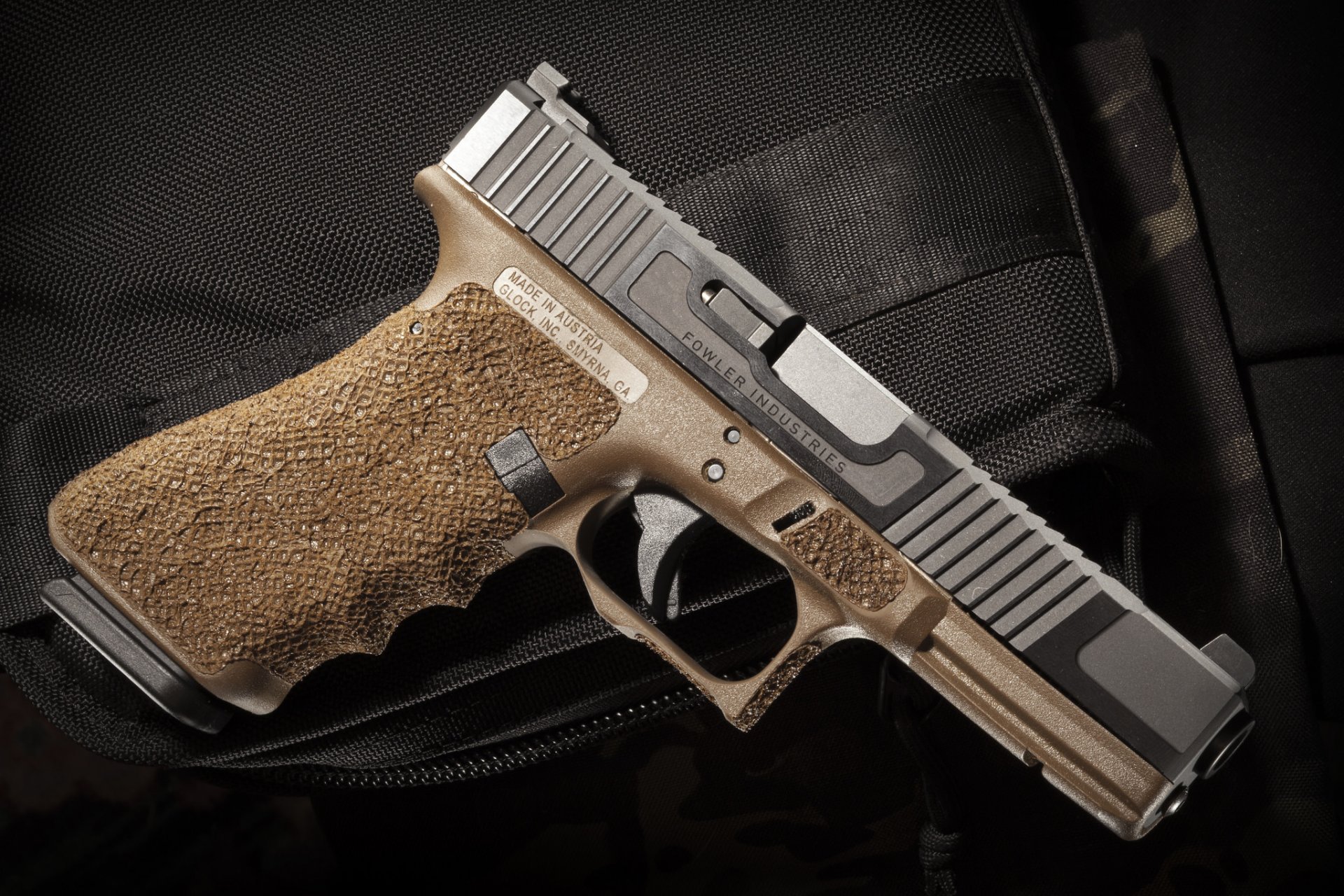 glock auto-chargement pistolet arme