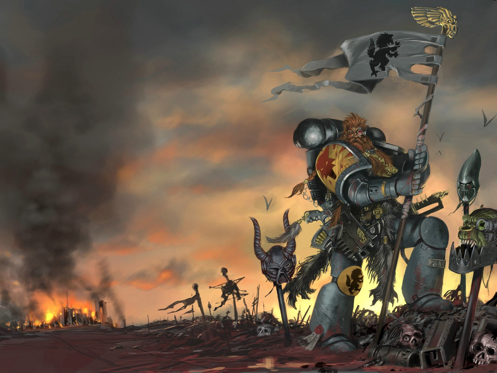 warhammer 40000 lobos espaciales