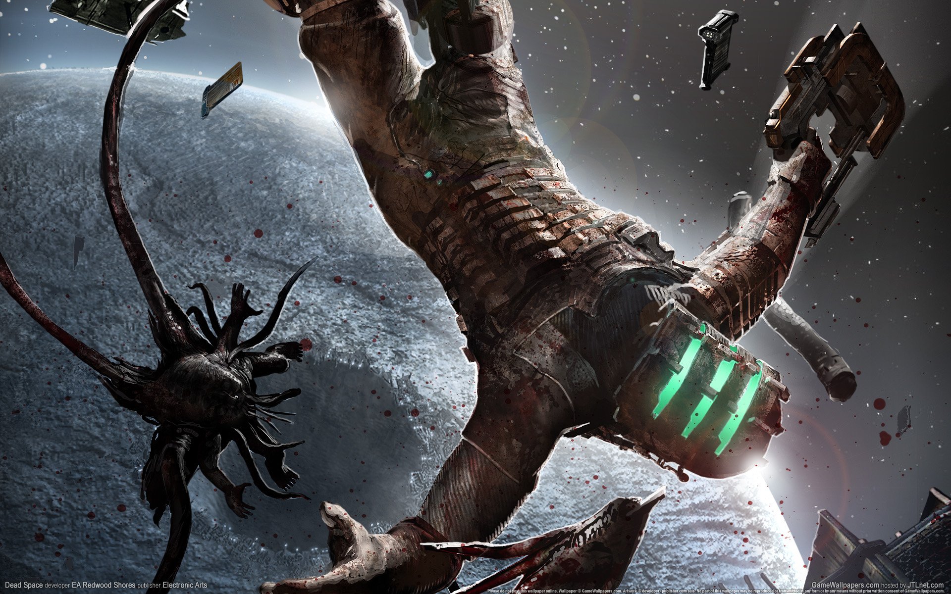 dead space мертвый космос айзек тварь космос безвоздушное пространство планета