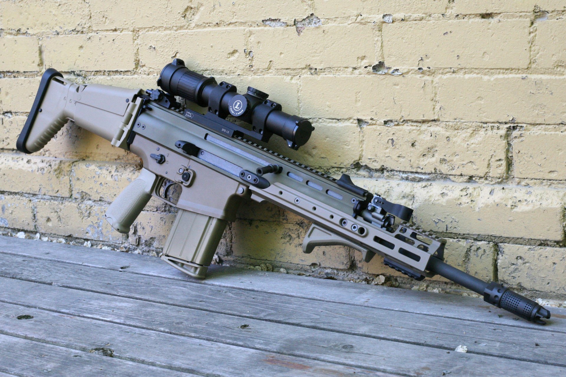 fn scar assaut fusil mitrailleuse arme