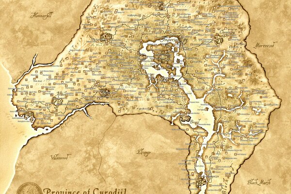 Mapa histórico de la ciudad vieja