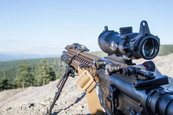 Fusil d assaut AR-15 avec vue