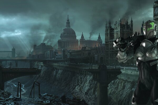 Hellgate game in the London Destroyed location