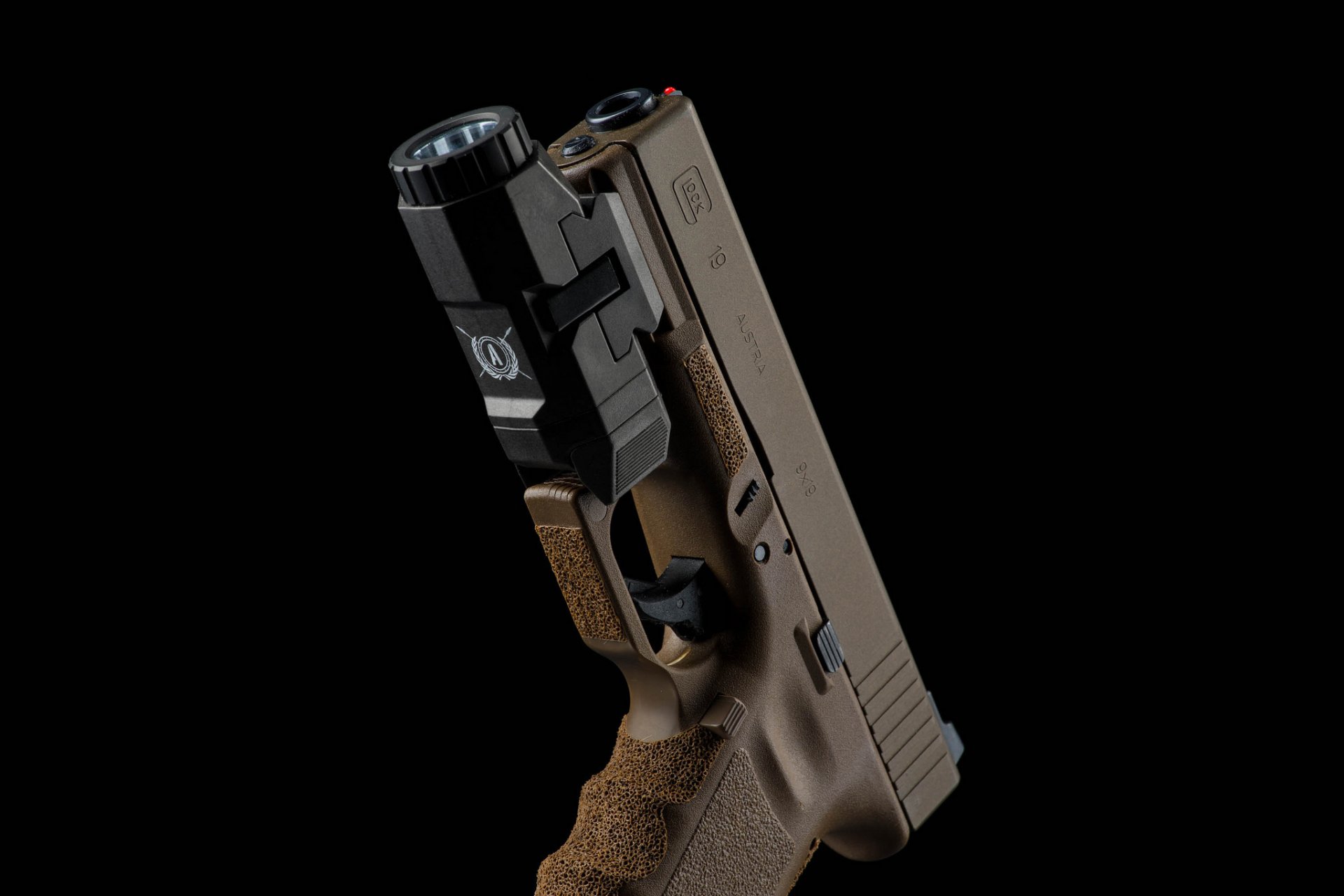 glock 19 autocaricante pistola arma